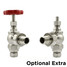 OE-T-MAN-038-AG-SN-R - Rufford Traditional Manual Angled Brushed Satin Nickel Radiator Valves With Sleeves OE-T-MAN-038-AG-SN-R - Rufford Traditional Manual Angled Brushed Satin Nickel Radiator Valves With Sleeves
